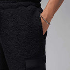 Men's Air Jordan Flight Sherpa Pants Black - FV7450-010 AIR Jordan
