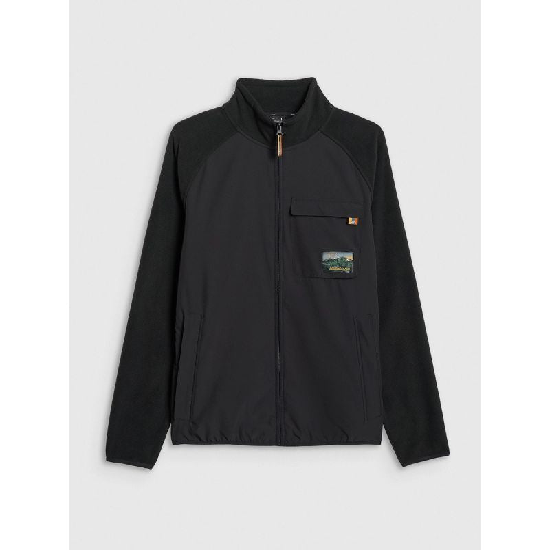 Regular men's fleece with stand-up collar 4F 4FRAW25TFLEM446-20S