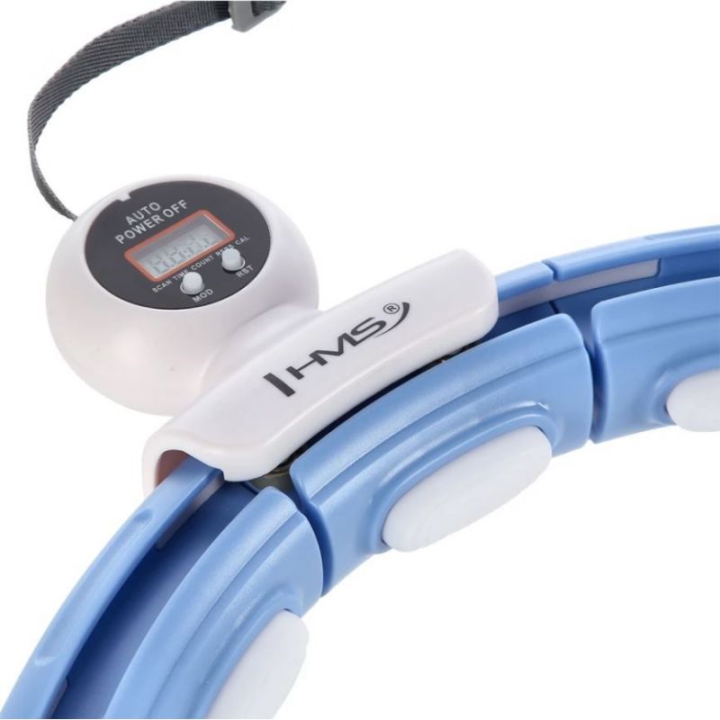 Hula Hop HMS HHM15 with magnet and weight blue + counter In preparation Your Sports Performance
