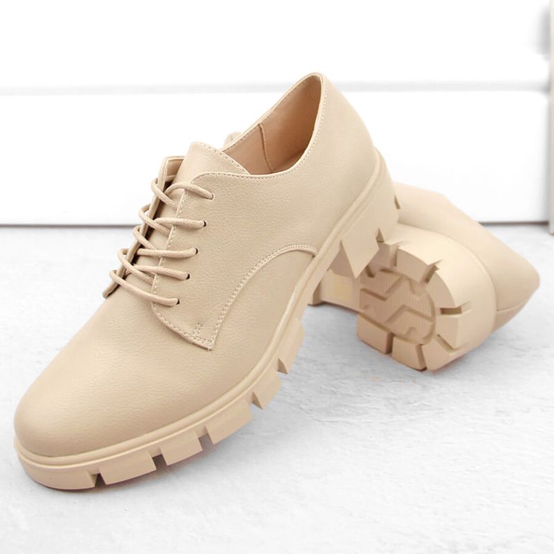 M.Daszyński W SAN33C beige shoes Fashion/Footwear Your Sports Performance