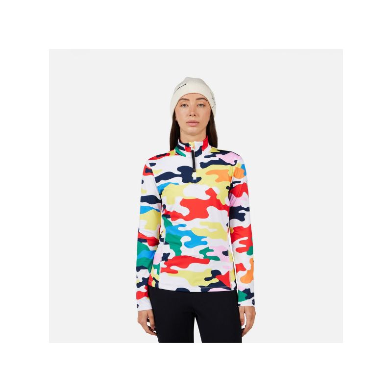 ROSSIGNOL W JCC BOOSTER HZ women's sweatshirt multicolor