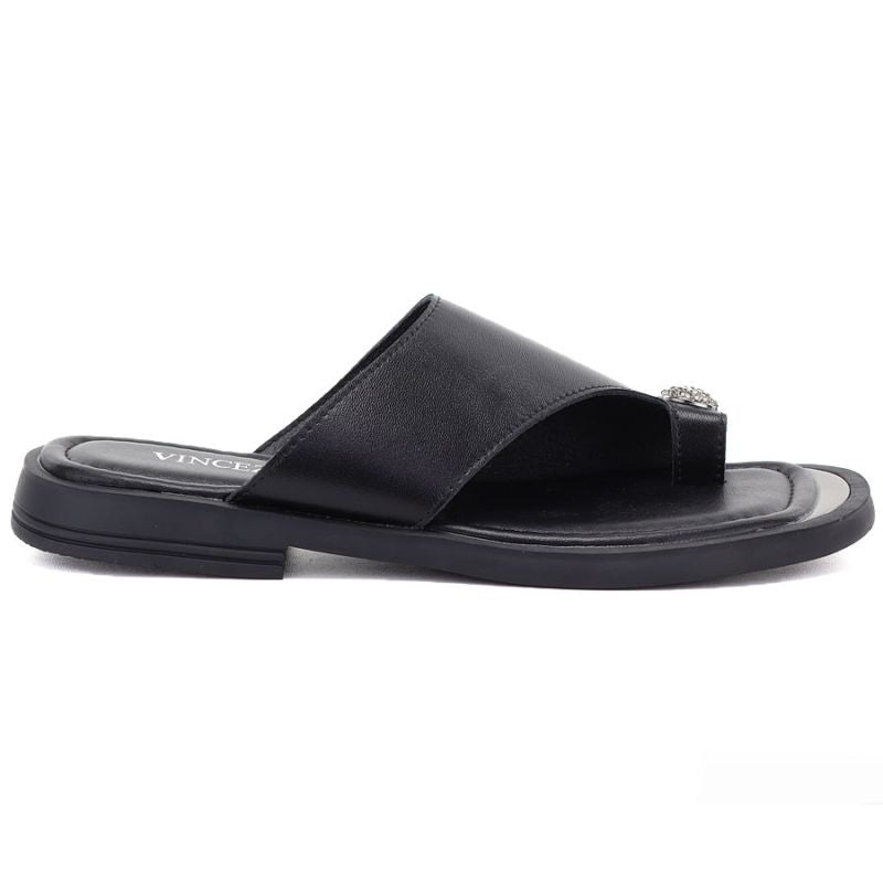 Women's elegant flip-flops, black, Vinceza 62307 Vinceza