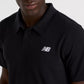 New Balance Cotton Pique Polo Shirt M MT51519BK Clothing/Lifestyle/T-shirts/New Balance New Balance