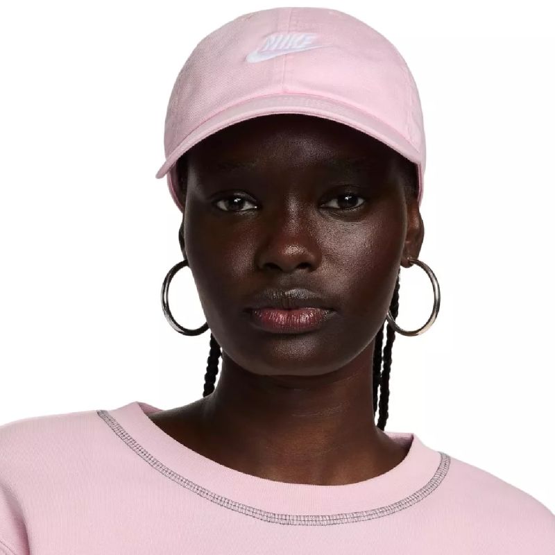 Nike Club Futura Wash Pink Foam/White Baseball Cap - FB5368-663 Odzież/Czapki/Czapki z daszkiem Your Sports Performance