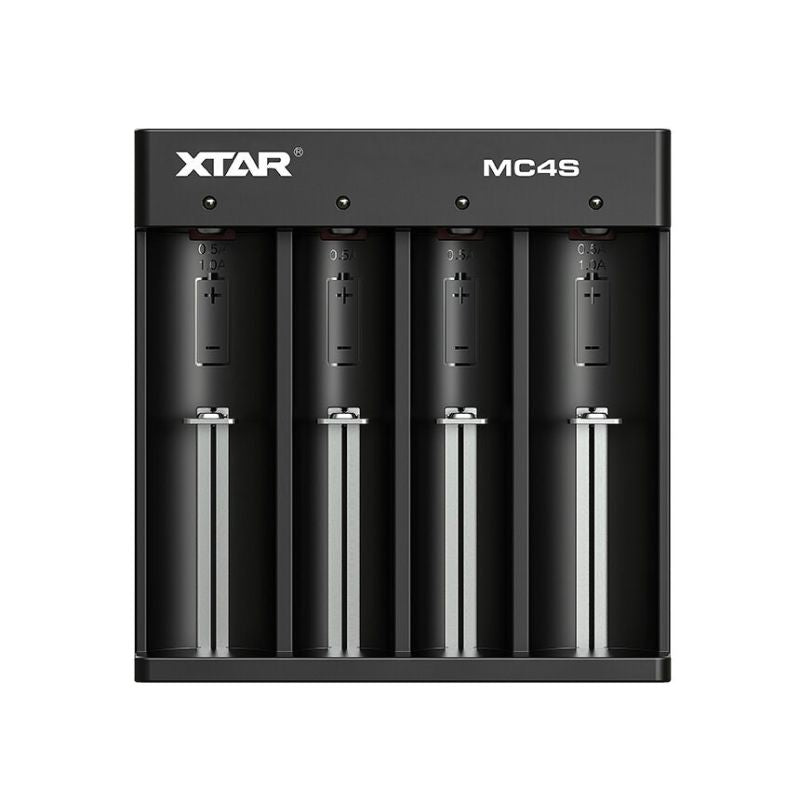XTAR CHARGER FOR CYLINDRICAL LI-ION BATTERIES MC4S Baterie, akumulatorki i ładowarki/Ładowarki akumulatorowe (bez akumulatorków) Your Sports Performance