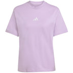 adidas Essentials 3-Stripes Cotton Women's T-Shirt Light Purple JX7619 adidas