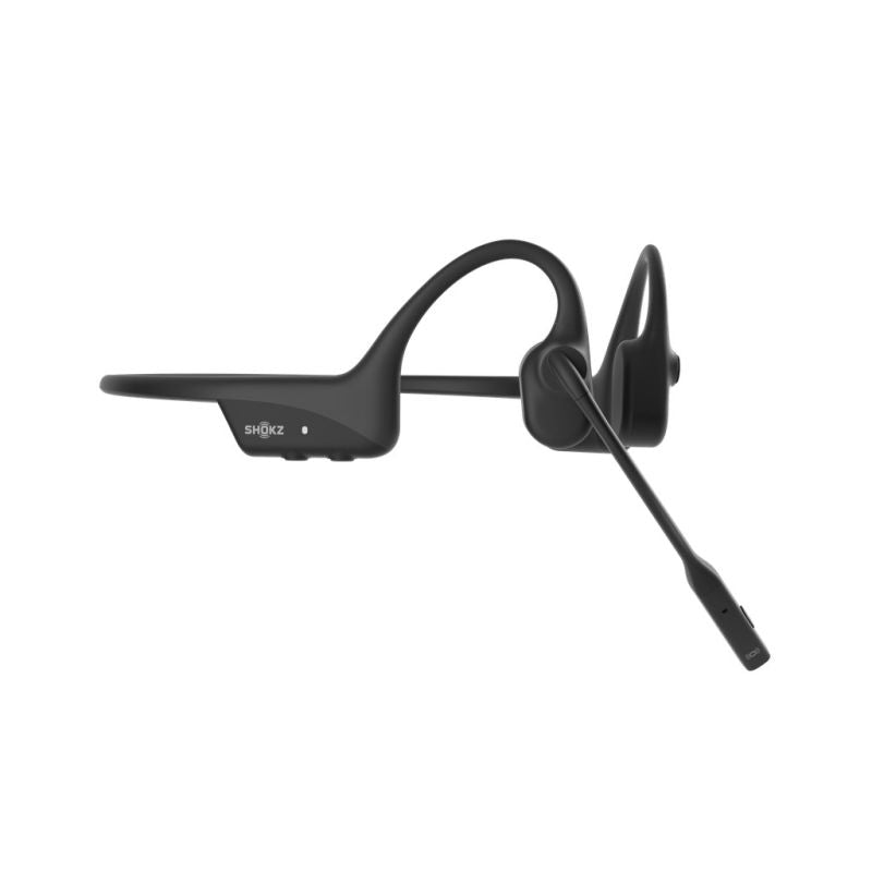Shokz OpenComm2 USB-C Wireless Bone Conduction Headphones + USB-A Adapter Black In preparation Your Sports Performance