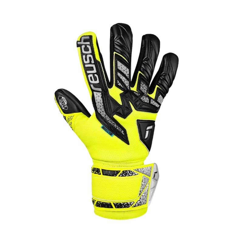 Reusch Attrakt Freegel Silver Goalkeeper Gloves 5570235 2025 Accessories/Gloves Your Sports Performance