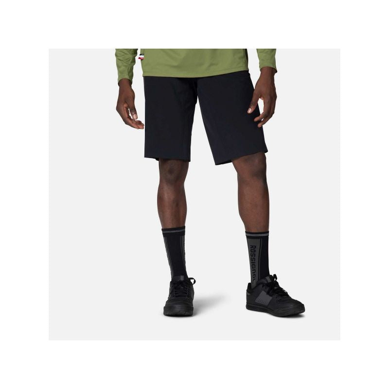 Rossignol Mtb Shorts Black Import z PMSport Your Sports Performance