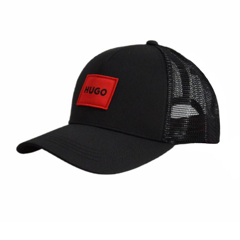 Hugo Boss Baseball Trucker Black Cap - 50519398-001 Odzież/Czapki/Czapki zimowe Your Sports Performance