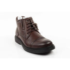 Lee Cooper men's shoes elegant brown leather insulated ankle boots
