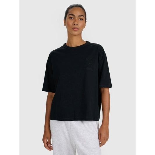 Women's oversize printed T-shirt 4F 4FRSS25TTSHF2979-20S *Kategoria tymczasowa Your Sports Performance