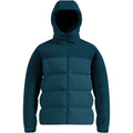 Odlo DOWN HOODED Jacket insulated men's down jacket, green