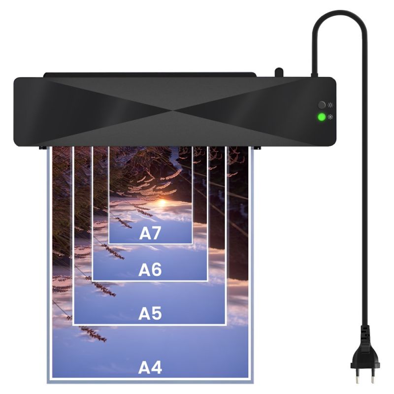 SAVIO LAMINATOR A4 BLACK LR-01/B Urządzenia biurowe/Laminatory Your Sports Performance