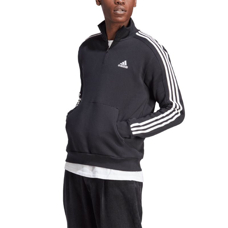 adidas Essentials Fleece 3-Stripes 1/4-Zip M HZ6235 sweatshirt Clothing/Lifestyle Adidas