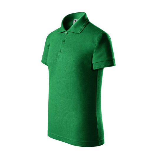 Kids Pique Polo Shirt (Grass Green) Your Sports Performance