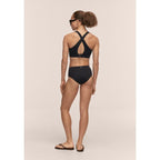 CASALL High Waist Bikini Hipster Swim Briefs, Black