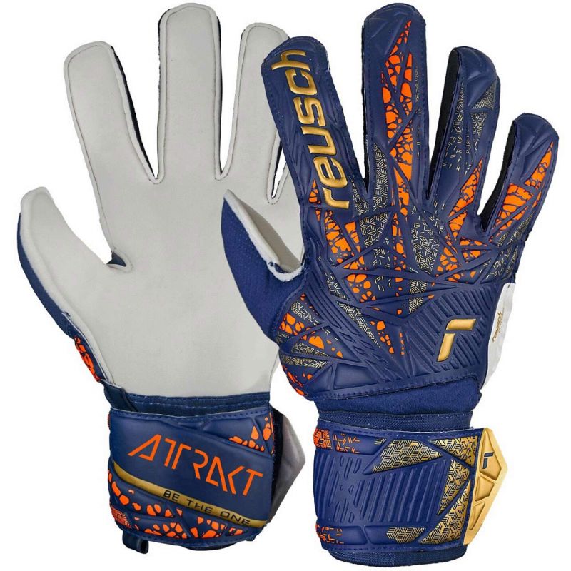 Reusch Attrakt Solid Jr 5472515 4410 goalkeeper gloves Accessories/Gloves Your Sports Performance