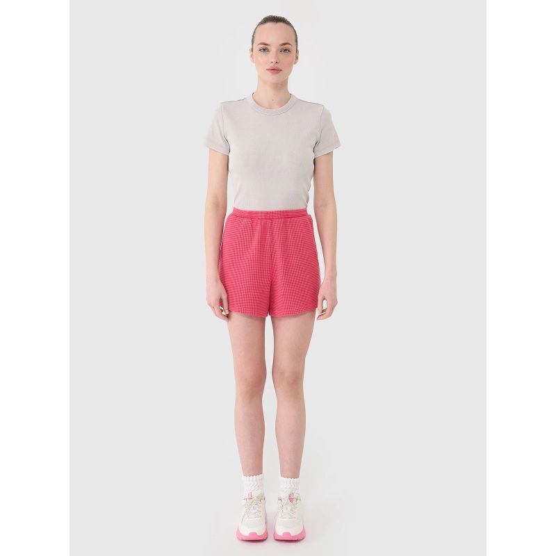 Women's casual waffle knit shorts 4F 4FRSS25TSHOF699-54S 4f