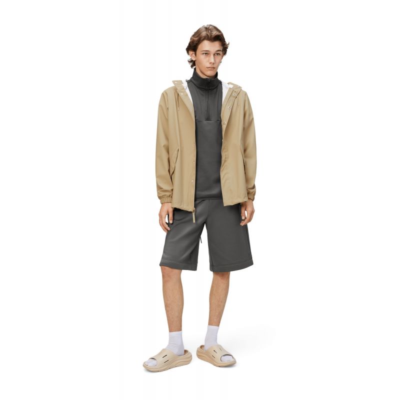 Rains unisex Fishtail Jacket W3 18010 24 SAND Clothing/Outdoor/Rains Your Sports Performance