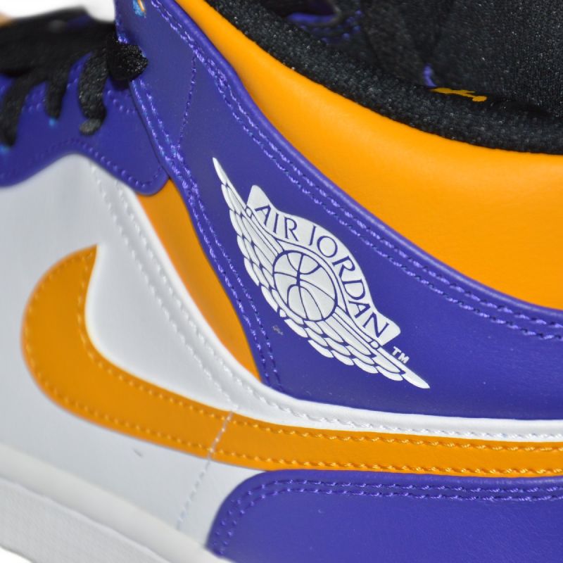 Air Jordan 1 MID Sneakers Los Angeles Lakers LA - DQ8426-517 Obuwie/Buty na co dzień Your Sports Performance
