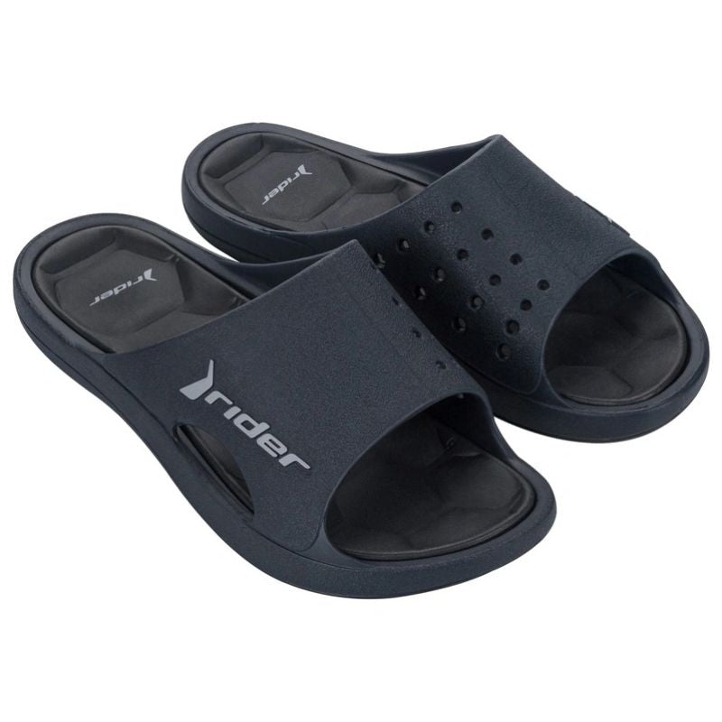 Rider shoes men's sports flip-flops Bay XIV Ad comfortable gray slippers Rider