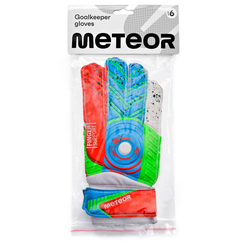 Meteor Defence 9 white goalkeeper gloves