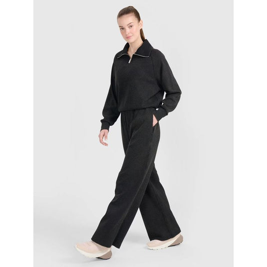 Oversized sweatshirt without a hood, unzipped, women's 4F 4FRSS25TSWSF2150-20S *Kategoria tymczasowa Your Sports Performance