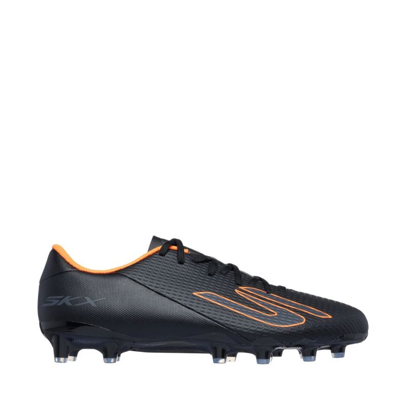 Skechers Academy AG Football Boots Black and Orange 252120 BKOR Skechers