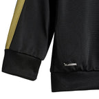 adidas Essentials Climacool Kids Tracksuit Black and Gold JC8857 Clothing Your Sports Performance