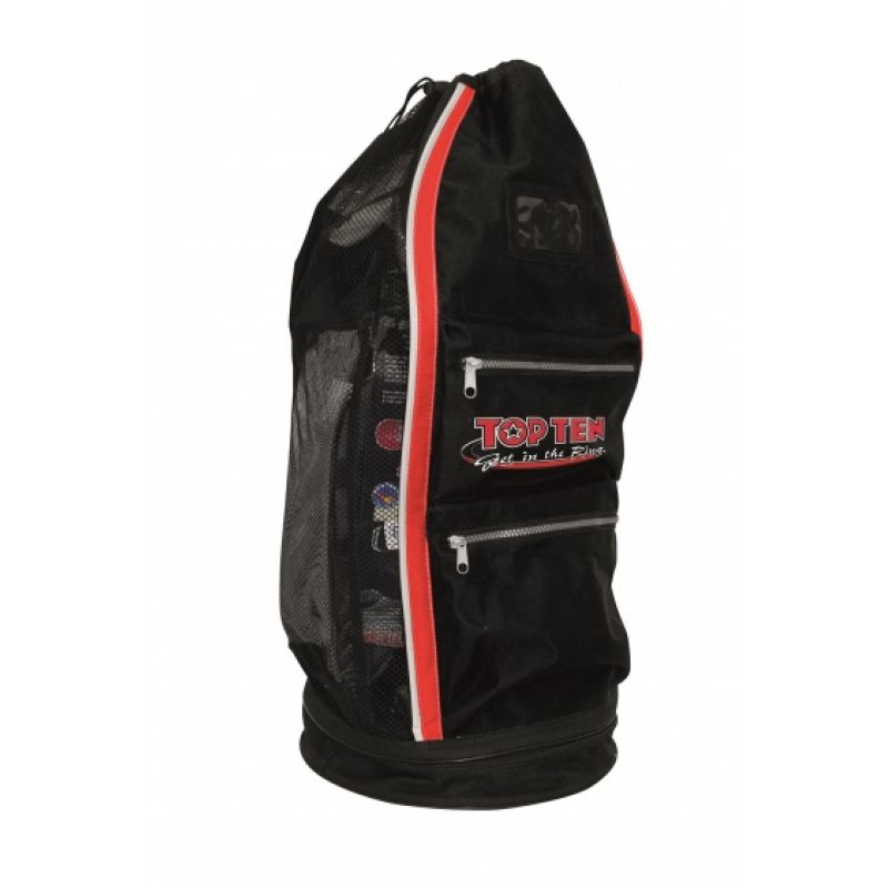TOP TEN "Deluxe" sports bag black TOR-TT P In preparation Your Sports Performance