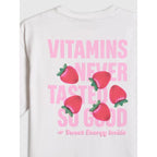 Girls' loose T-shirt with print 4F 4FJRSS26TTSHF3825-10S 4f