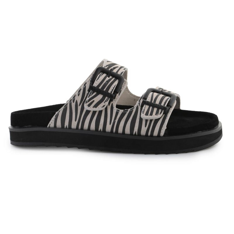 D.FRANKLIN Nordic Sandal Buckle Zebra DFSH405002-ZEBR In preparation Your Sports Performance