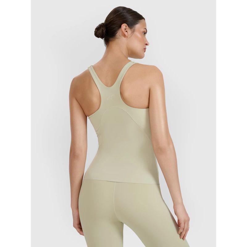 Women's quick-drying slim yoga and pilates top 4F 4FWSS25TFSLF428-42S 4f