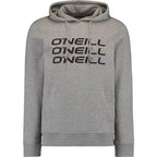 O'neill men's sweatshirt with kangaroo pocket, Triple, fashionable gray To be categorized Your Sports Performance