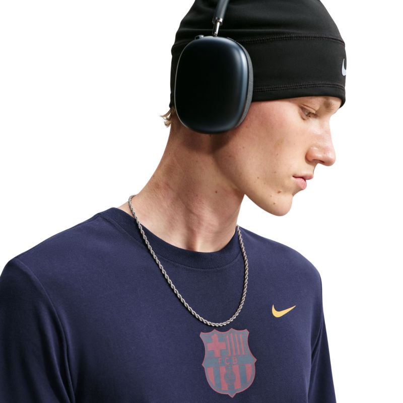 Nike FC Barcelona Men's T-Shirt Navy Blue IQ5030 498