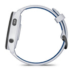 Garmin Forerunner 265 46mm Black Bezel with Whitestone Case White and Blue Akcesoria sportowe i turystyczne/Zegarki sportowe Your Sports Performance