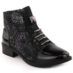 Women's black worker boots with socks Sabatina To be categorized Your Sports Performance