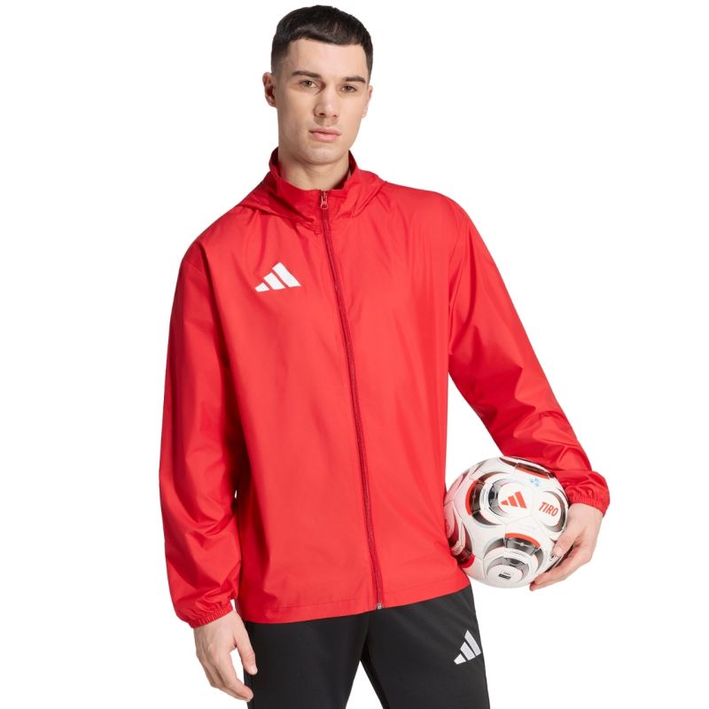 Men's adidas Entrada 26 Multi red jacket KQ9072 Clothing Your Sports Performance