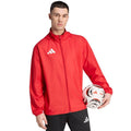 Men's adidas Entrada 26 Multi red jacket KQ9072 Clothing Your Sports Performance