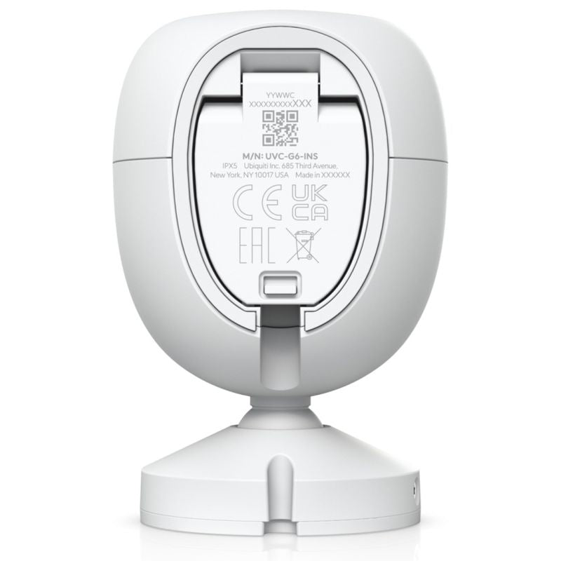 Ubiquti UniFi G6 Instant White camera (UVC-G6-INS-W) 8MP 3840 x 2160 (16:9) IPX5 IK04 7W CCTV IP/Kamery Your Sports Performance