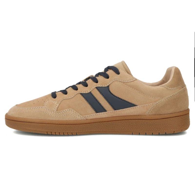 Men's leather shoes, beige sneakers, Filippo MP7794 Filippo