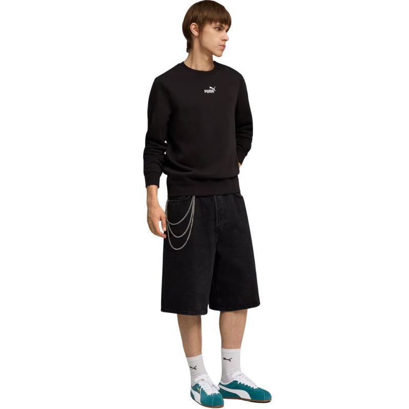 Puma ESS Small No. 1 Logo Men's Sweatshirt Black 692913 01