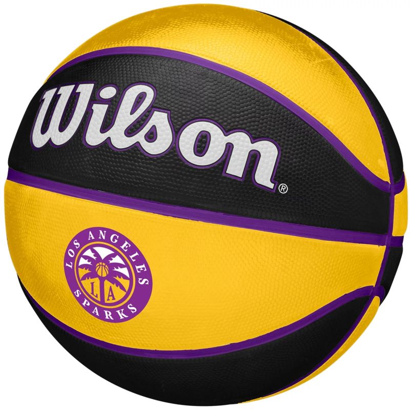 Wilson WNBA Team Tribute Los Angeles Sparks Ball WTB4600XBLAS Accessories/Balls/Basketball Your Sports Performance