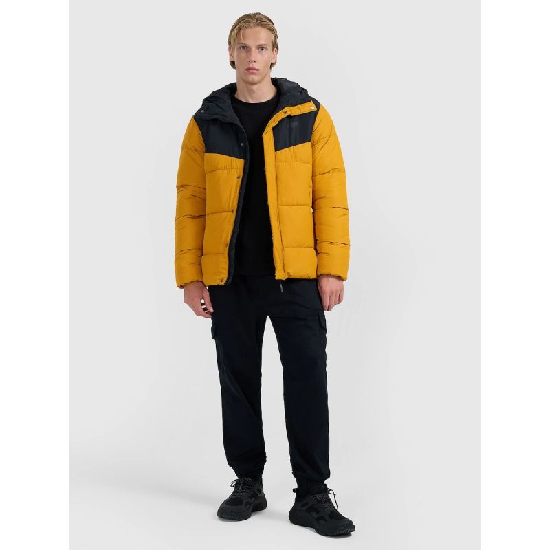 Men's synthetic-filled down jacket 4F 4FRAW25TDJAM0795-74S