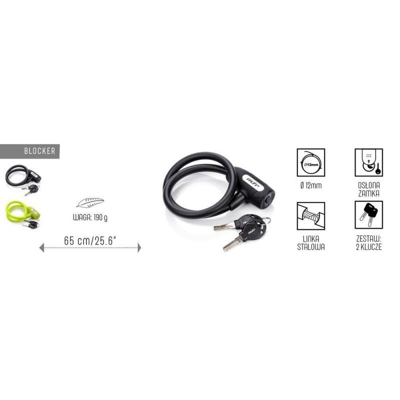 Meteor Blocker 31549 Bike Lock Accessories/Bicycle/Akcesoria rowerowe Your Sports Performance