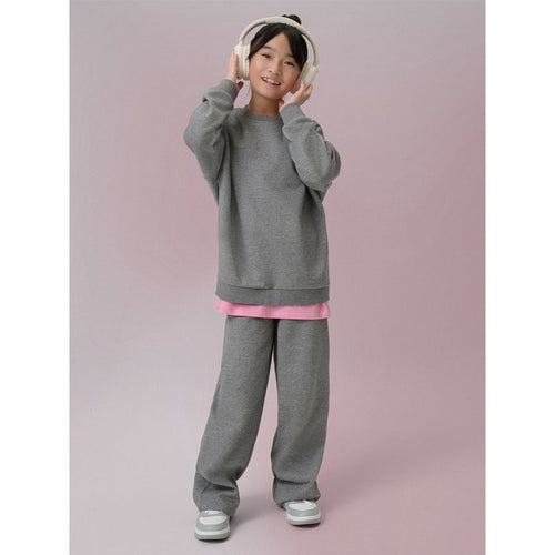 Girls' wide-leg sweatpants 4F 4FJRSS26TTROF1726-25M 4f