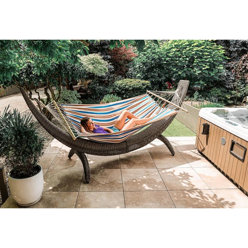 GARDEN HAMMOCK FOR 1 PERSON 200x100CM WITH SPREADER 1052182 Home and Garden/Garden Your Sports Performance