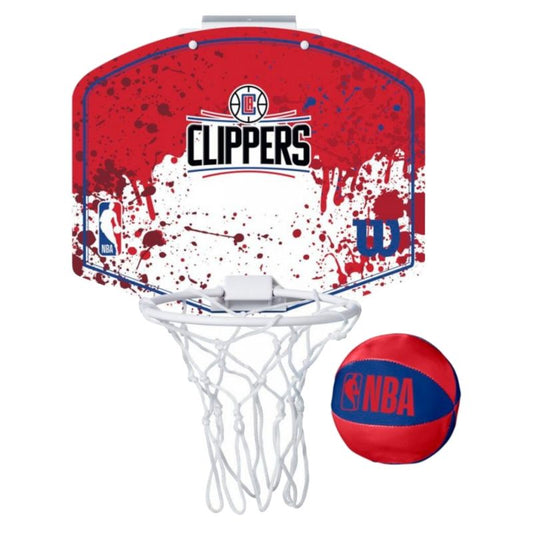Basketball board Wilson NBA Team Los Angeles Clippers Mini Hoop WTBA1302LAC Accessories/Sports facilities equipment Your Sports Performance