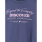 Oversized sweatshirt without a hood for girls 4F 4FJRAW25TSWSF2428-33S 4f